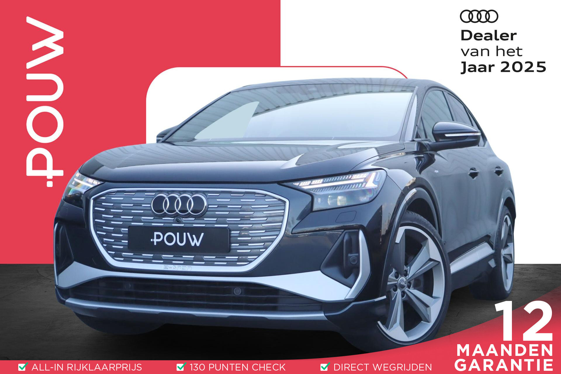 Audi Q4 Sportback e-tron 50 300pk quattro S edition 77 kWh