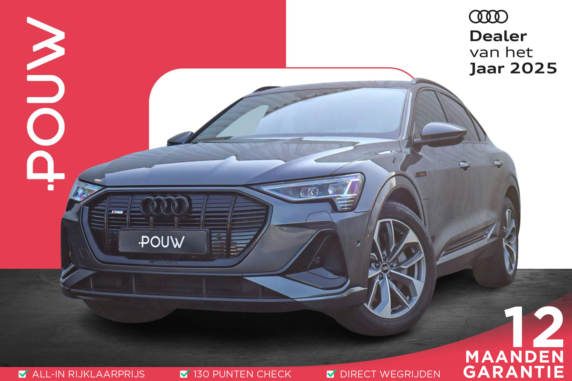 Audi e-tron Sportback 55 408pk quattro S Edition 95 kWh