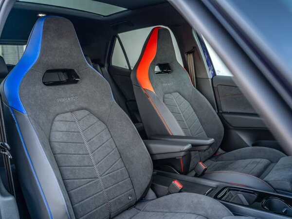 lederen/velours bekleding