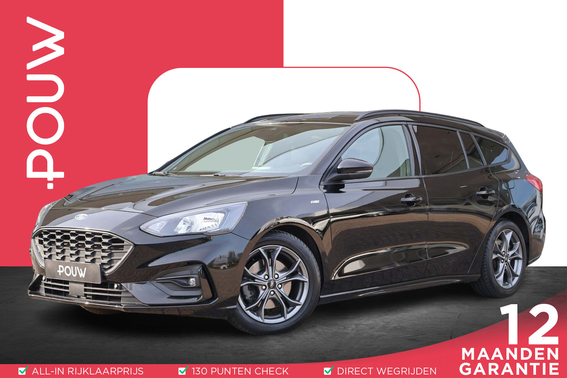 Ford Focus Wagon 1.0 EcoBoost 125pk AUT Titanium Business