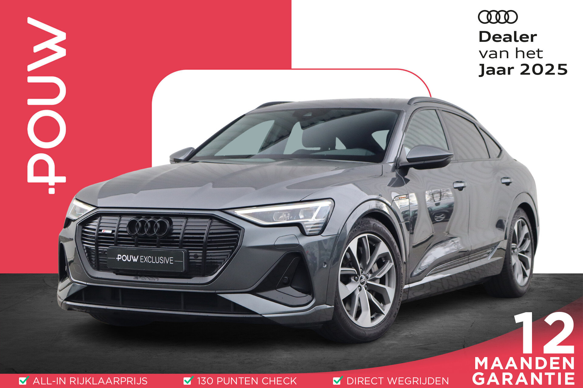 Audi e-tron Sportback 55 408pk quattro S Edition 95 kWh