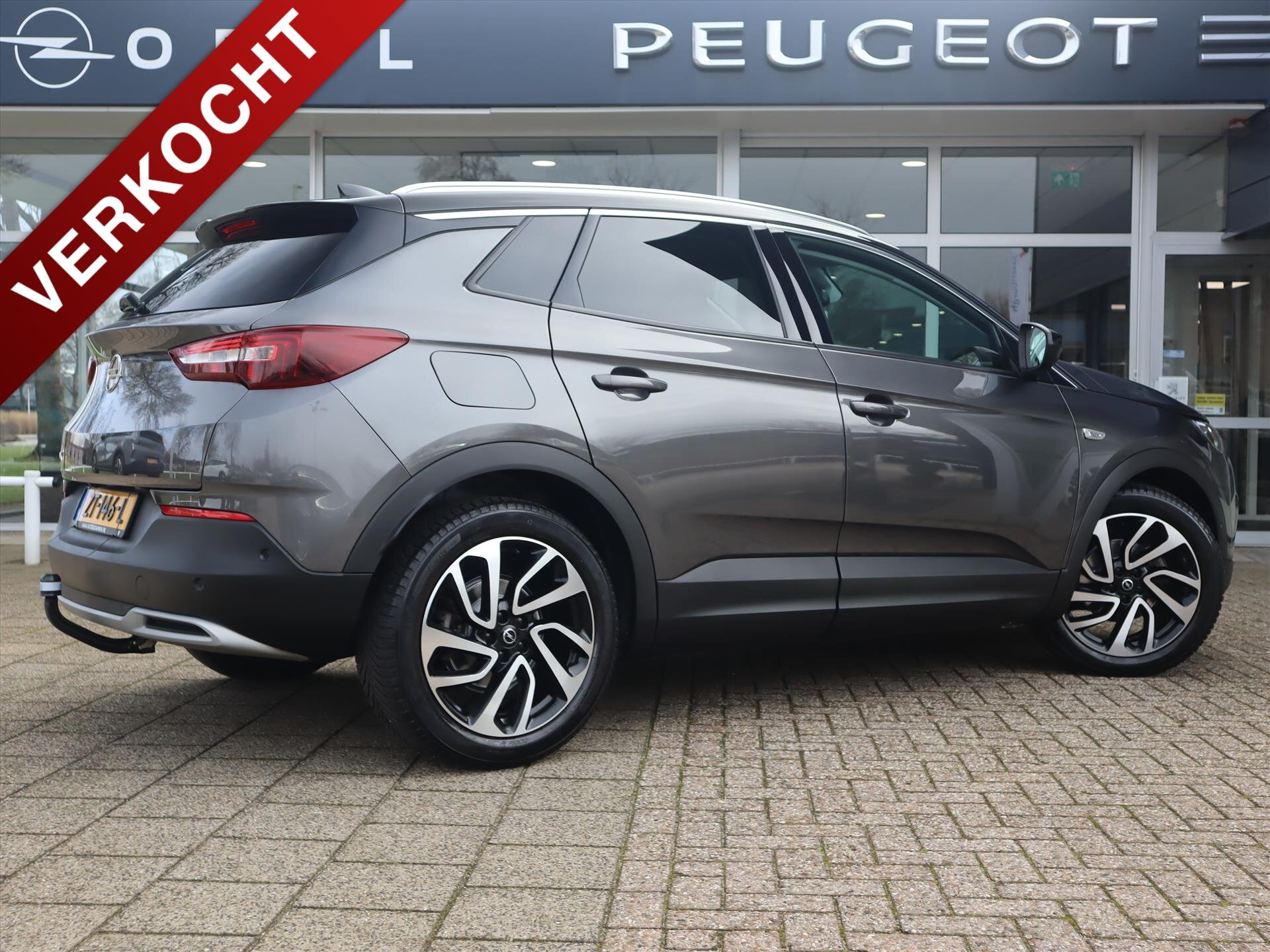 Opel Grandland X 1.6 Turbo 180PK S&S Automaat Ultimate, Rijklaarprijs, Leder Trekhaak afn. Camera voor en achter Navigatie