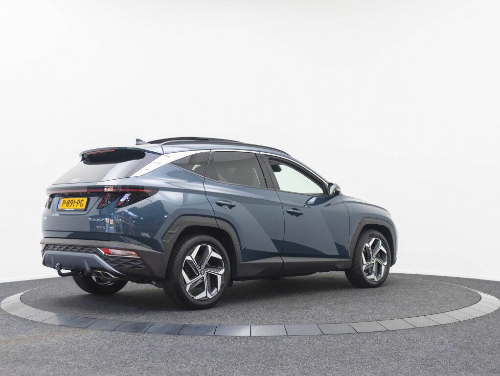 Hyundai Tucson 1.6 T-GDI HEV Premium Sky | Trekhaak | All-seasons | Leder - Afbeelding 2