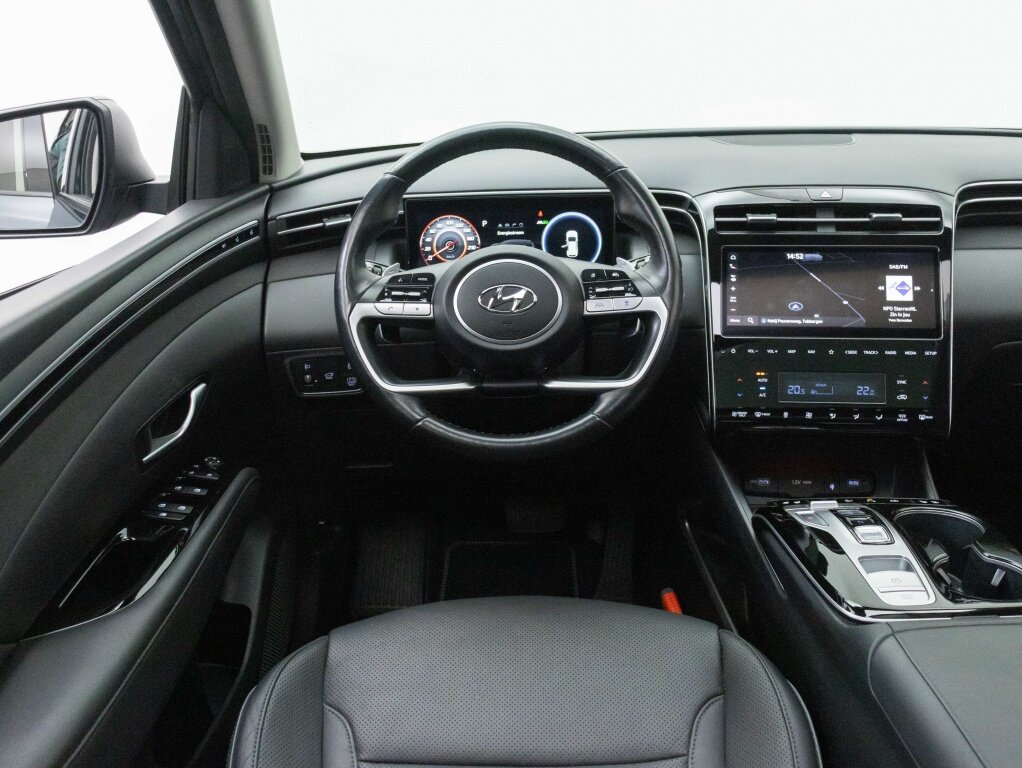 Hyundai Tucson 1.6 T-GDI HEV Premium Sky | Trekhaak | All-seasons | Leder - Afbeelding 3