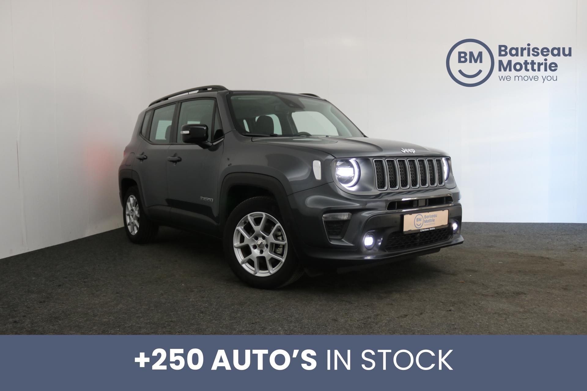 Jeep Renegade ALTITUDE MILD HYBRID AUTOMAAT *DAB*ZETEL STUURVERWARMING*GPS*CAMERA SENSOREN*CARPLAY