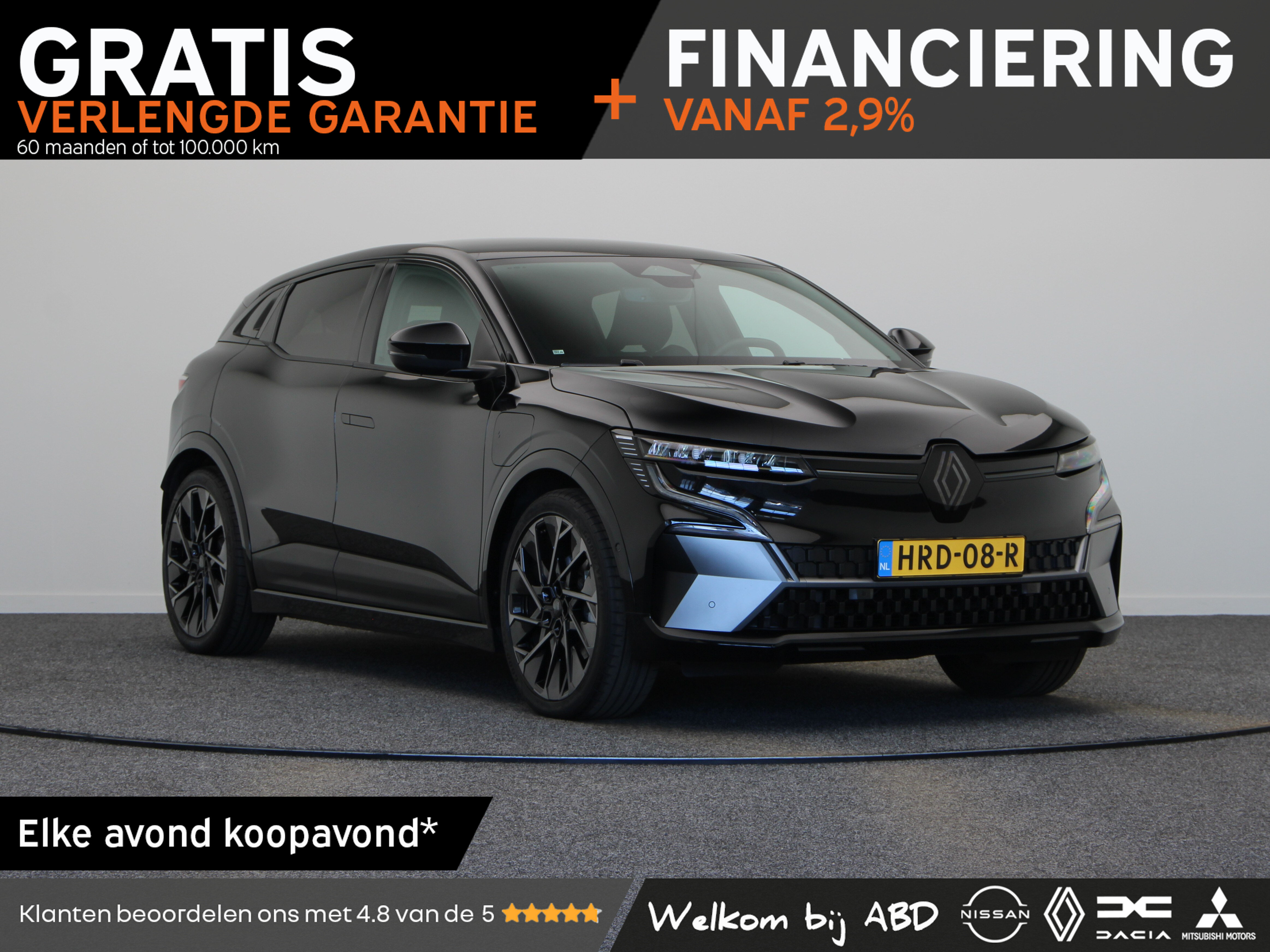 Renault Megane E-Tech Esprit Alpine Comfort range