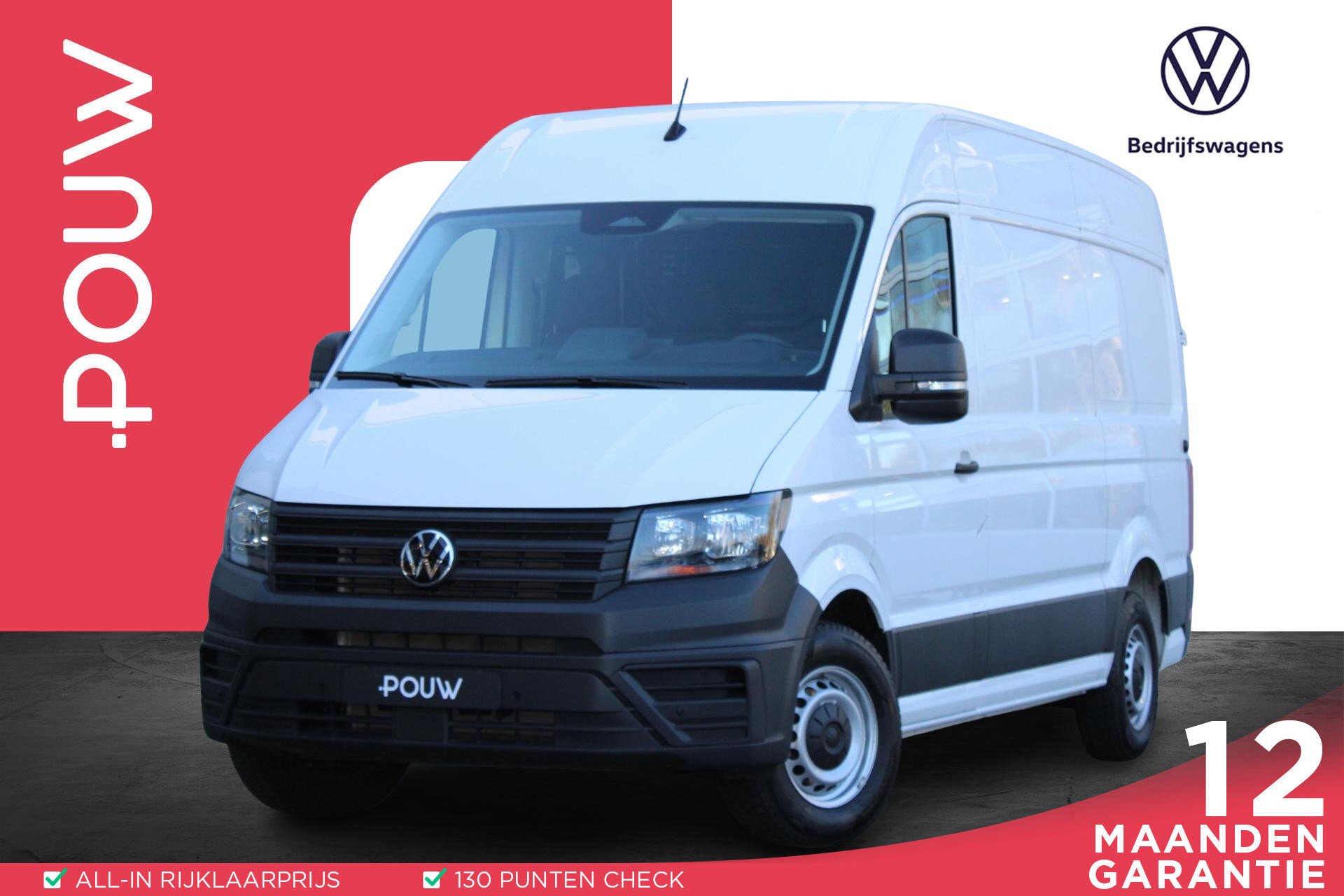 Volkswagen Crafter 35 2.0 TDI 140pk L3H3  EURO VI