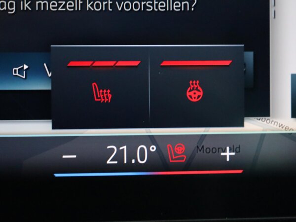 Elektrisch verwarmde voorstoelen