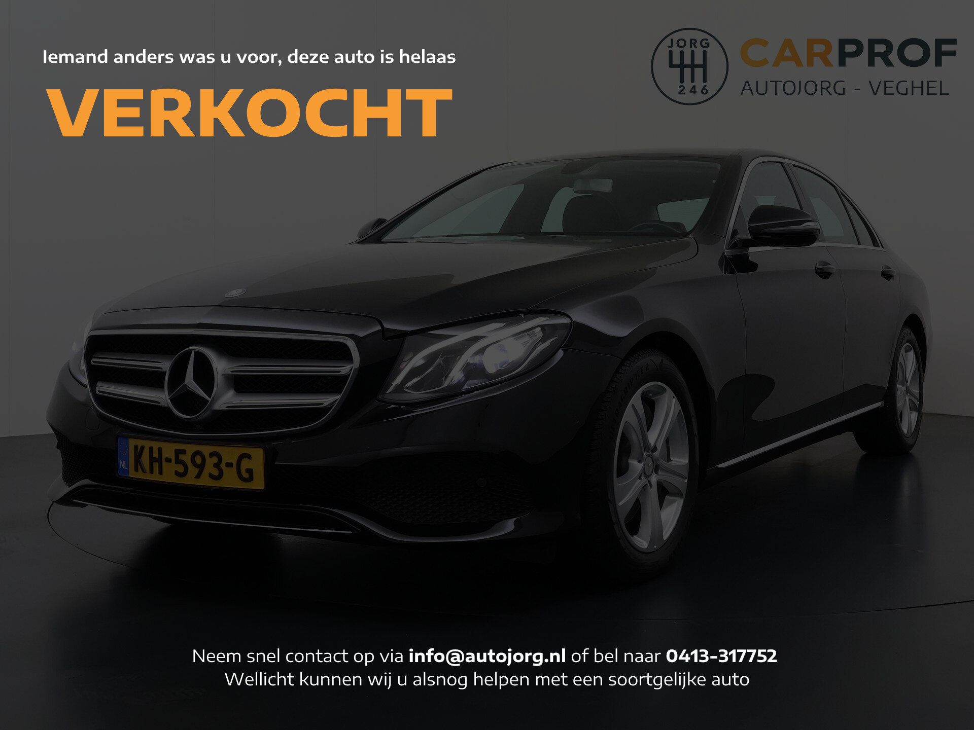 Mercedes-Benz E-klasse 350 d Ambition