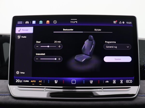 Voorstoelen met massagefunctie Voorstoelen met massagefunctie