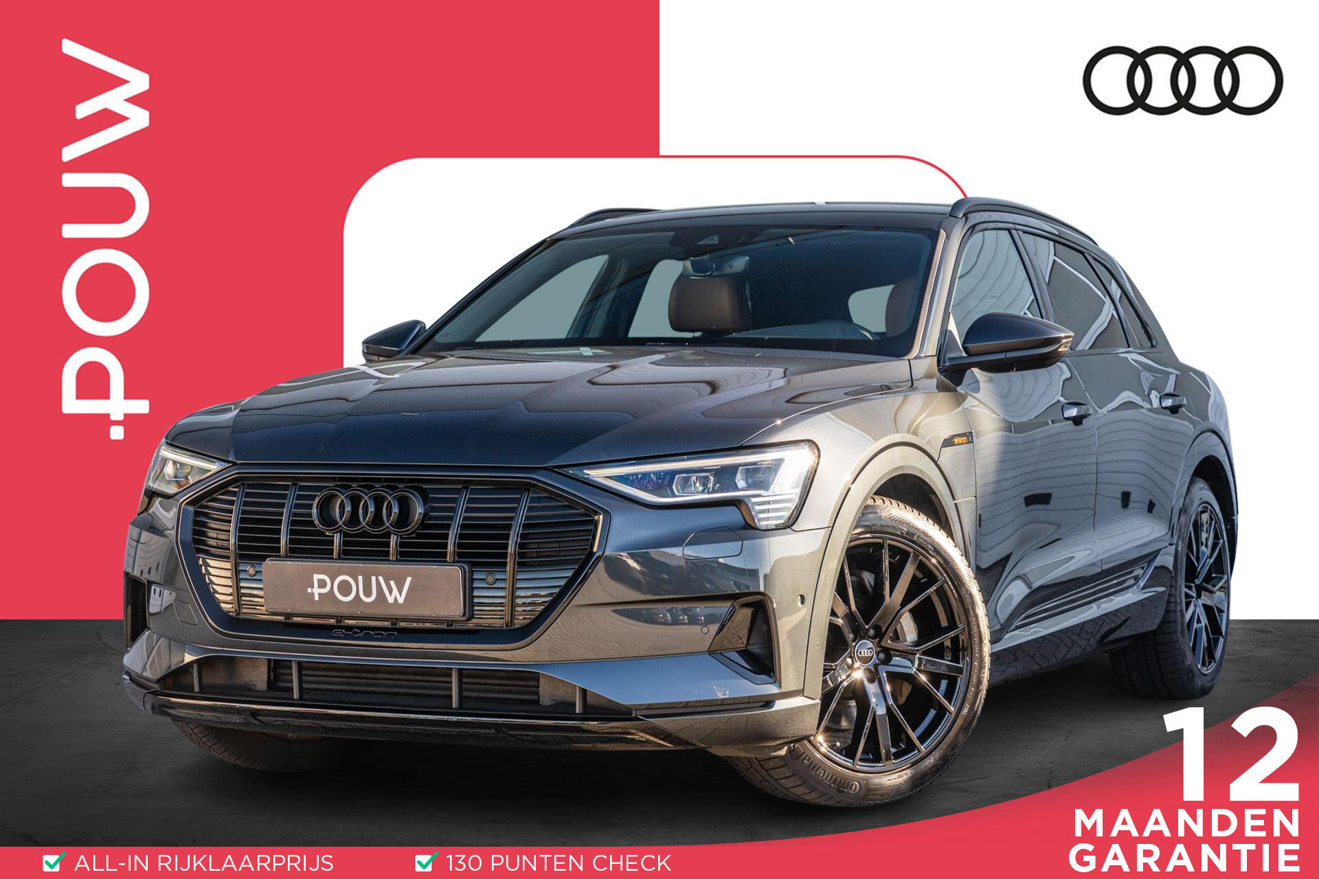 Audi e-tron 55 quattro 408pk Advanced edition Plus 95 kWh