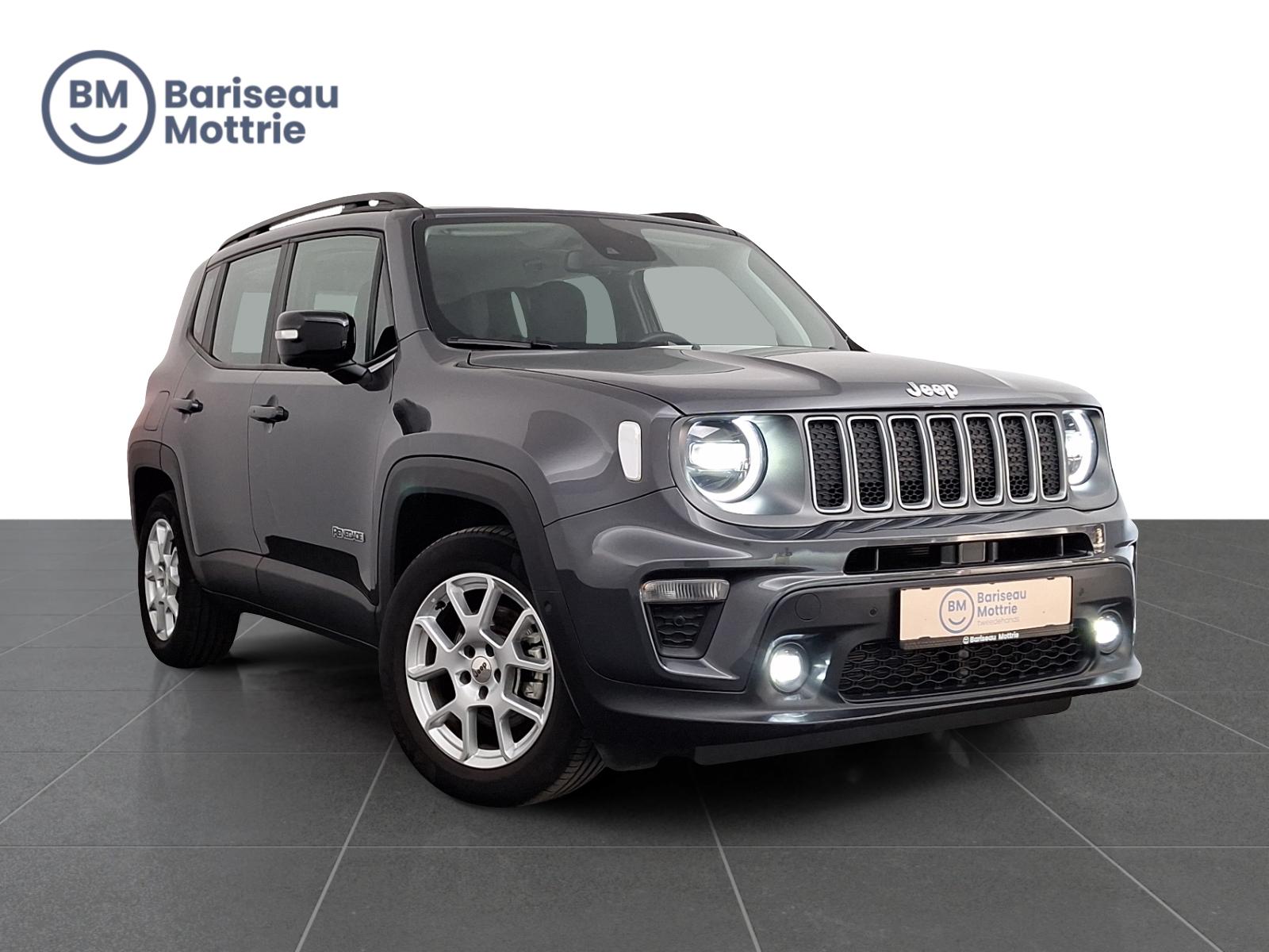 Jeep Renegade ALTITUDE MILD HYBRID AUTOMAAT *DAB*ZETEL STUURVERWARMING*GPS*CAMERA SENSOREN*CARPLAY