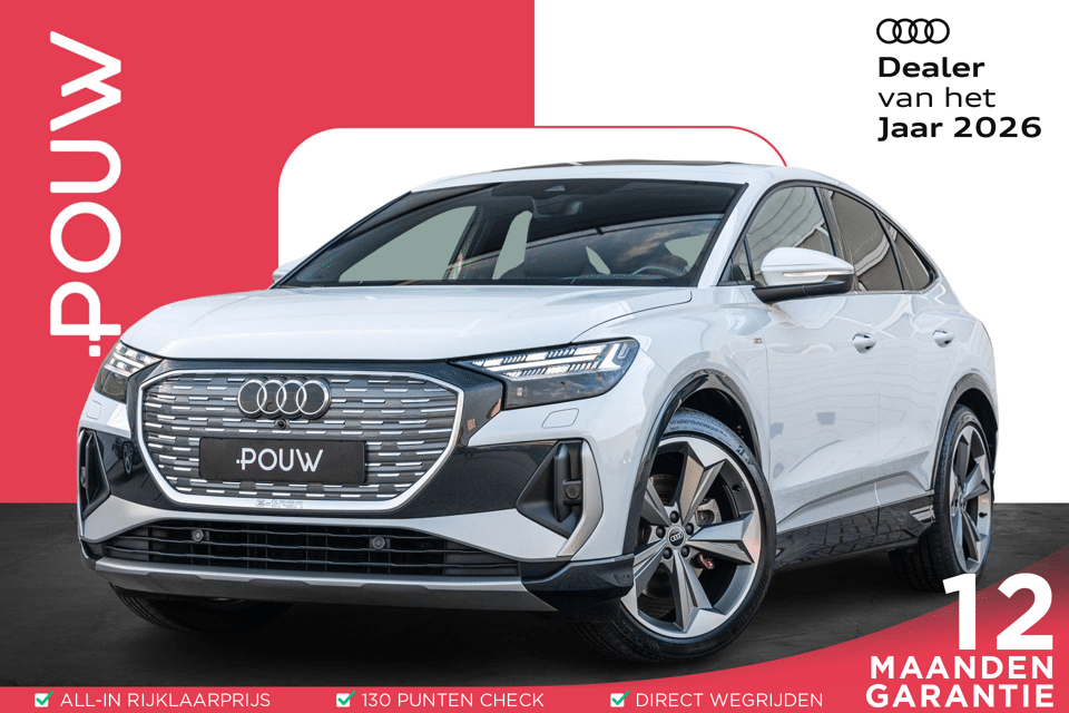 Audi Q4 Sportback e-tron 50 quattro 299pk S edition 77 kWh - Afbeelding 1