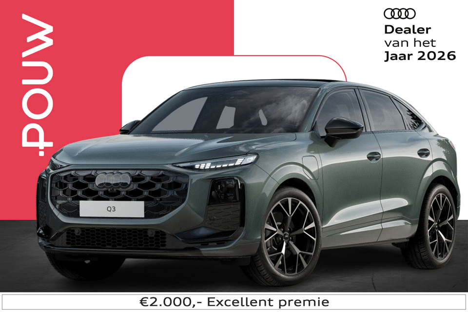Audi Q3 Sportback 1.5 272pk e-hybrid S edition - Afbeelding 1