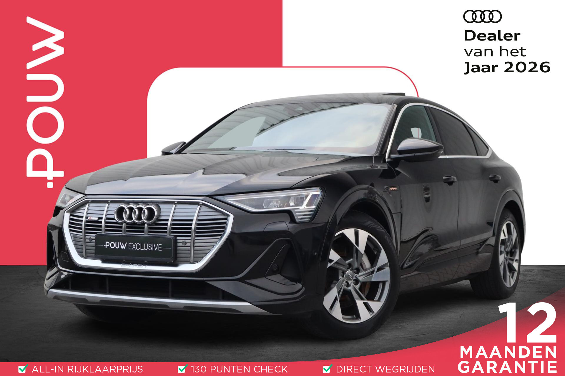Audi e-tron Sportback 50 313pk quattro S Edition 71 kWh