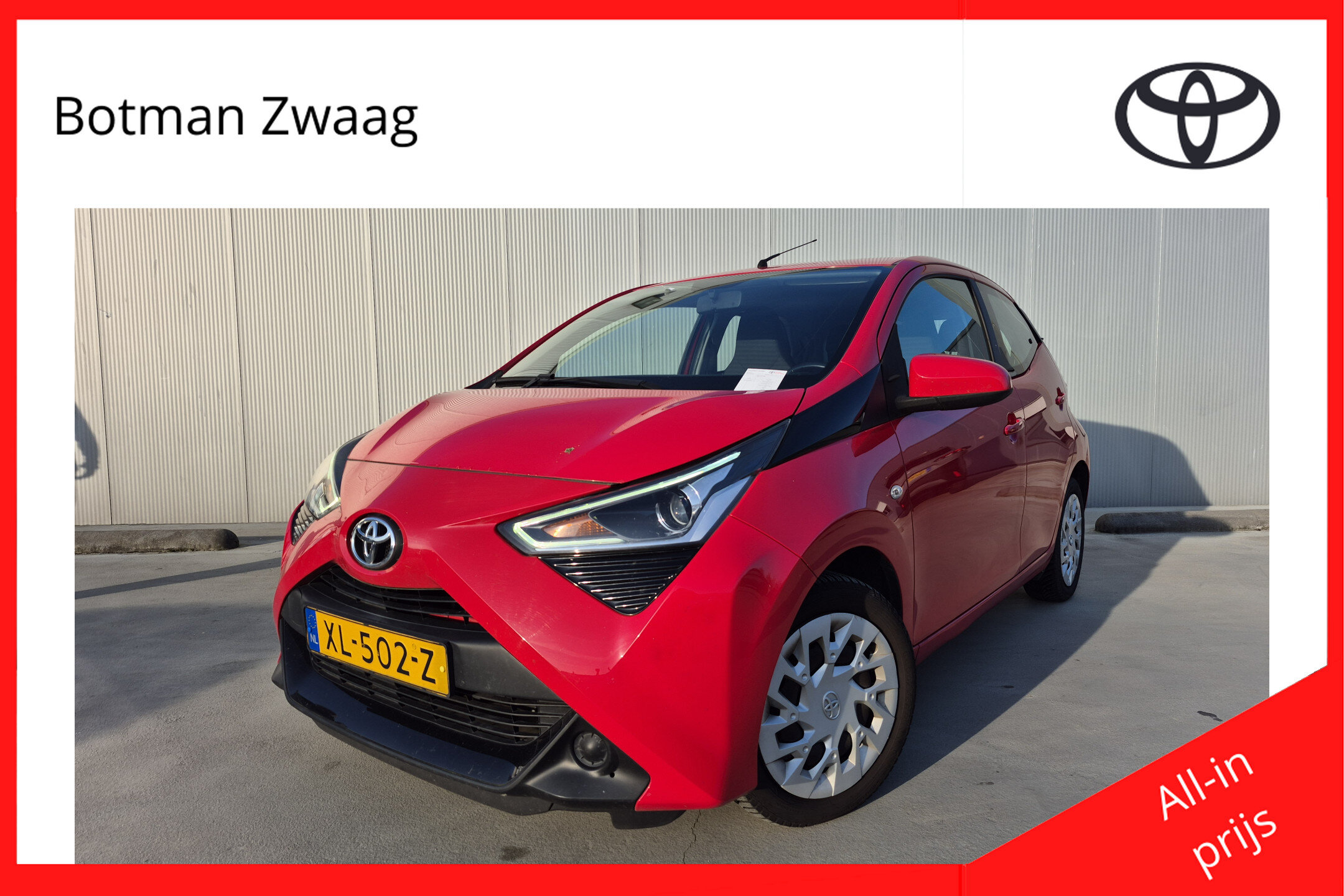 Toyota Aygo 1.0 VVT-i x-play