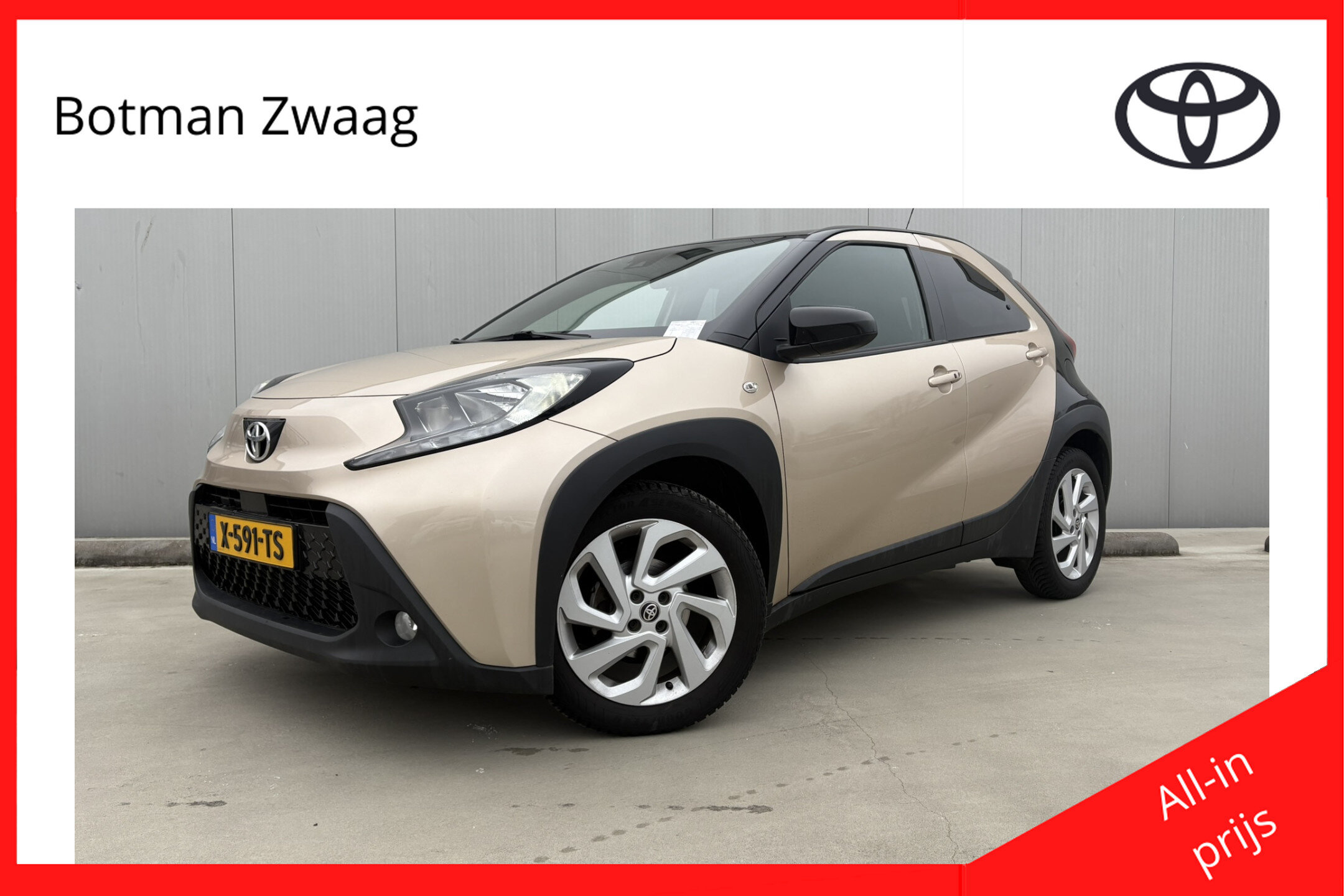 Toyota Aygo X 1.0 VVT-i S-CVT first Automaat