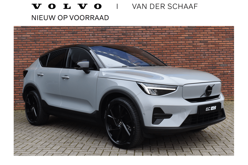 Volvo EC40 Extended Range 252PK Ultra Black Edition Europa 82 kWh - Afbeelding 1