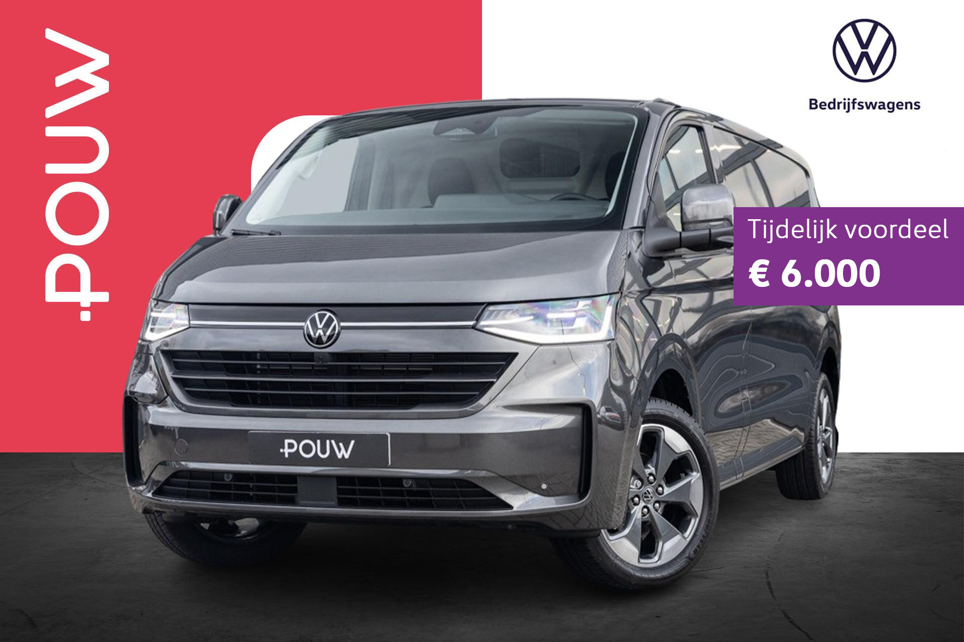 Volkswagen e-Transporter 34 L2H1 218pk Bulli 64 kWh