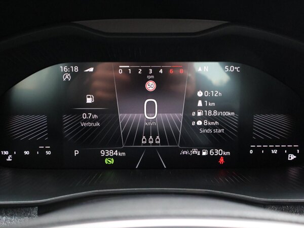 volledig digitaal instrumentenpaneel groot