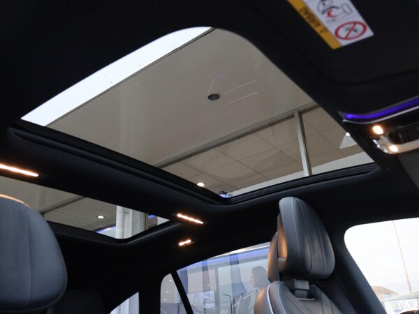 elektrisch glazen panorama-dak