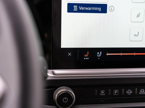 voorstoelen verwarmd