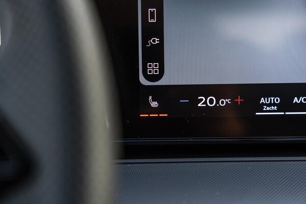 voorstoelen verwarmd