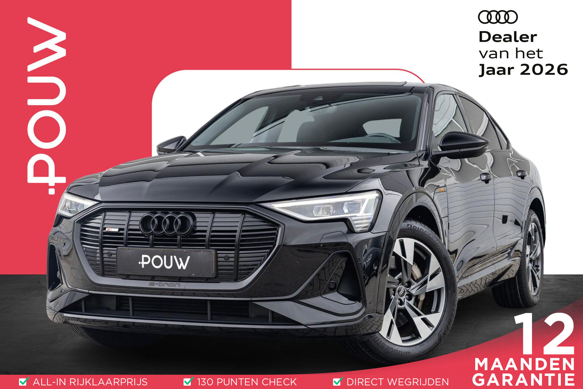Audi e-tron Sportback 55 408pk quattro S edition 95 kWh