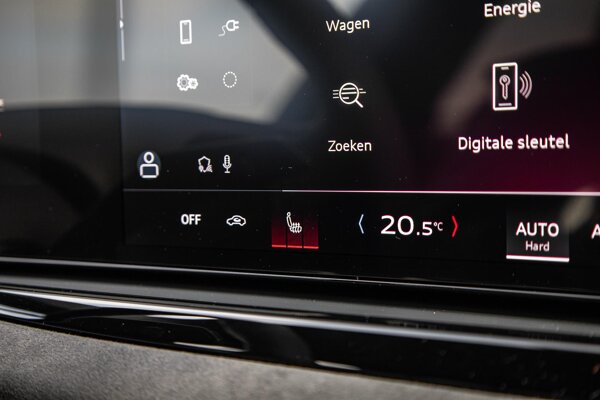 voorstoelen verwarmd