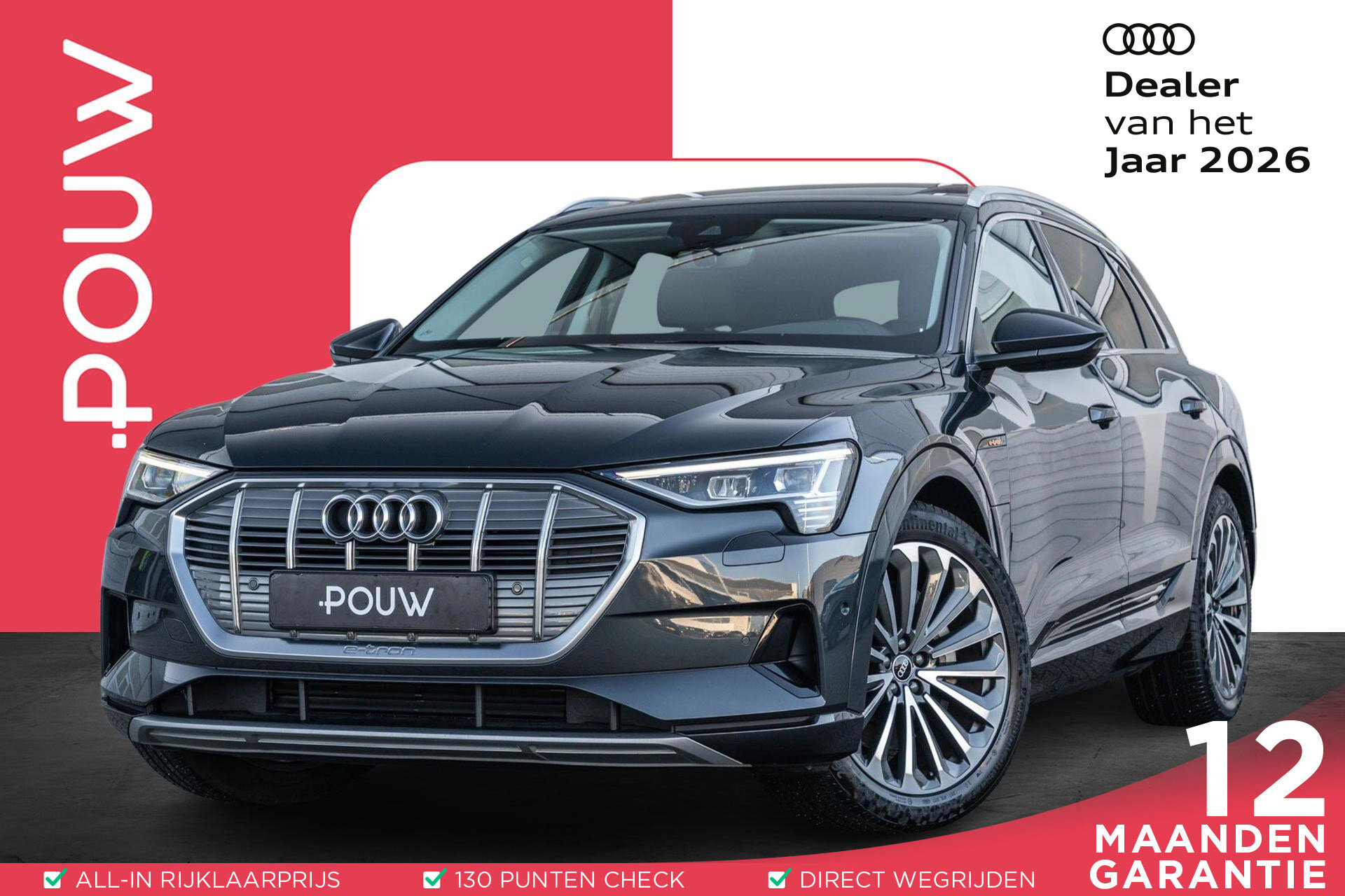 Audi e-tron 55 408pk quattro Business edition Plus 95 kWh