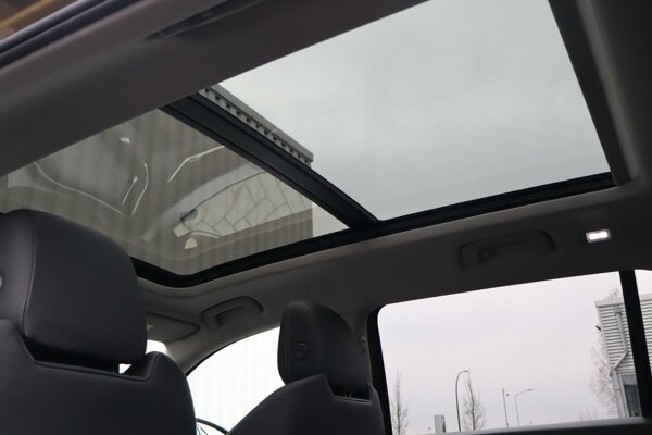 elektrisch glazen panorama-dak