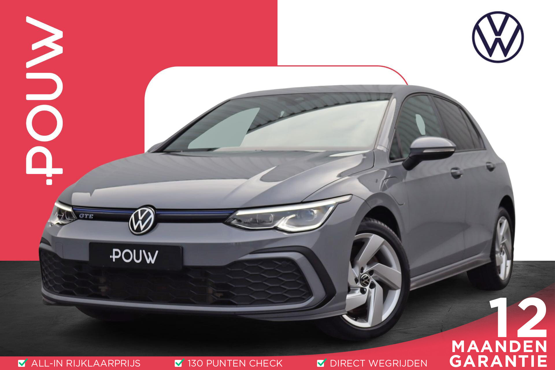 Volkswagen Golf GTE 1.4 eHybrid 245pk