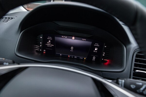 volledig digitaal instrumentenpaneel