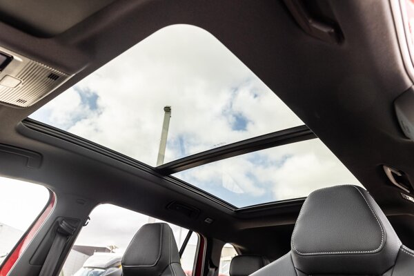 elektrisch glazen panorama-dak