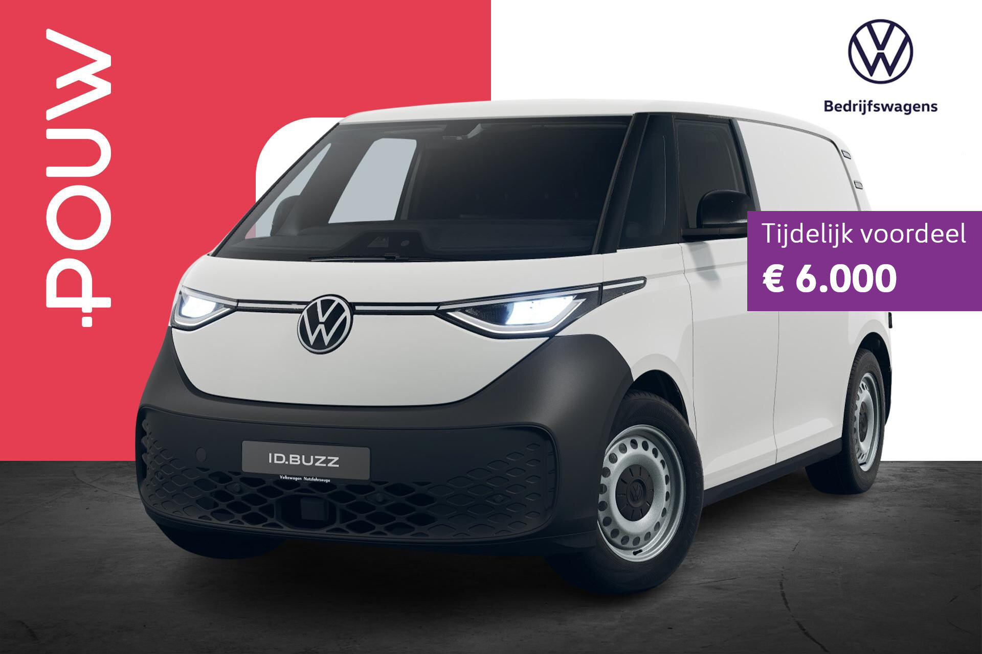 Volkswagen ID. Buzz Cargo 286pk Economy Business 79 kWh