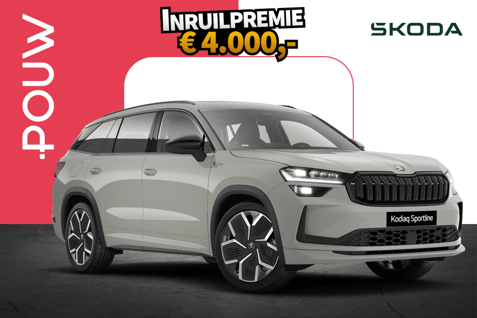 Skoda Kodiaq 1.5 TSI 204pk PHEV Sportline Business - Afbeelding 1