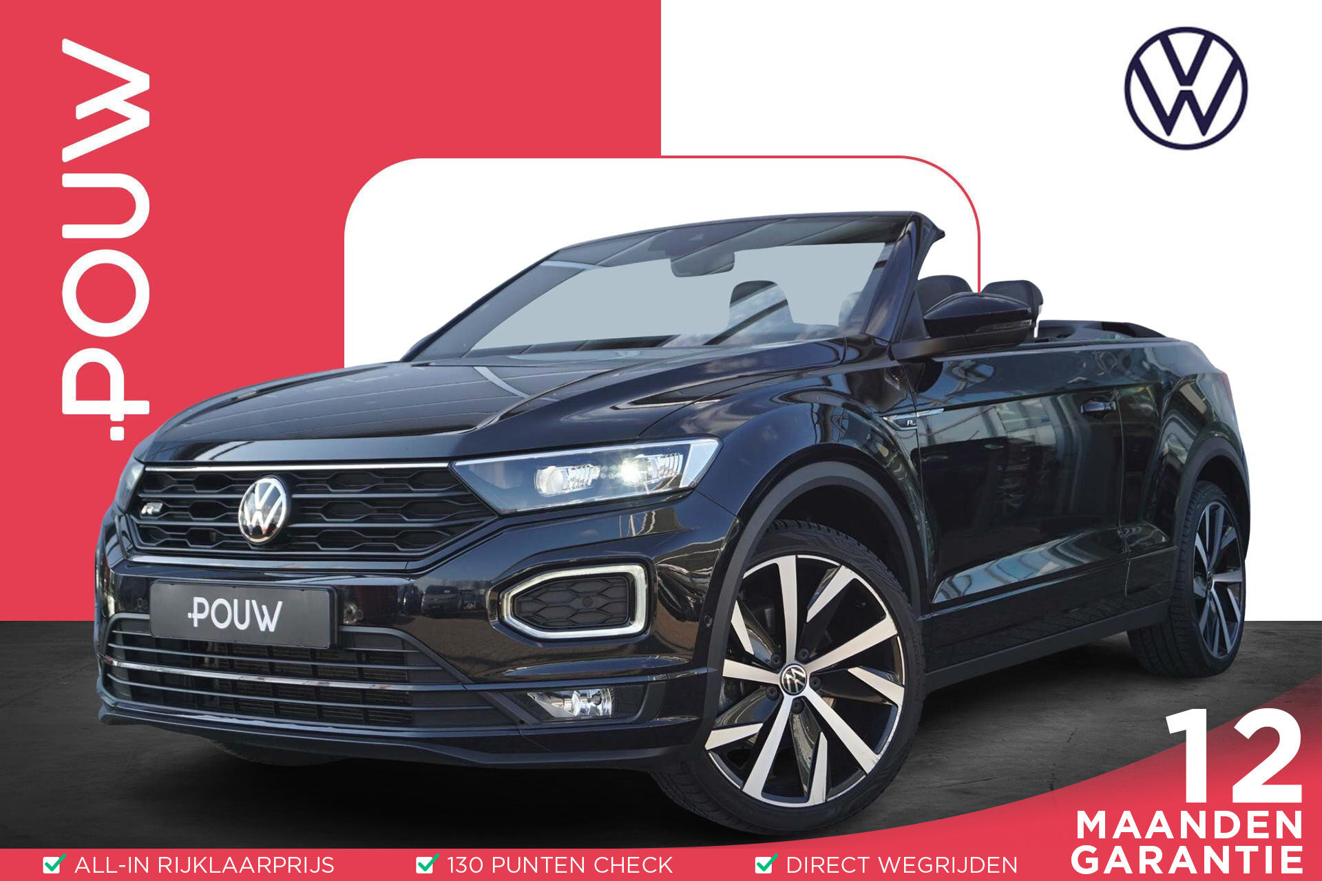 Volkswagen T-Roc Cabrio 1.5 TSI 150k DSG R-Line