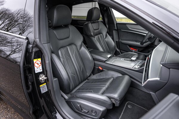 luxe lederen bekleding