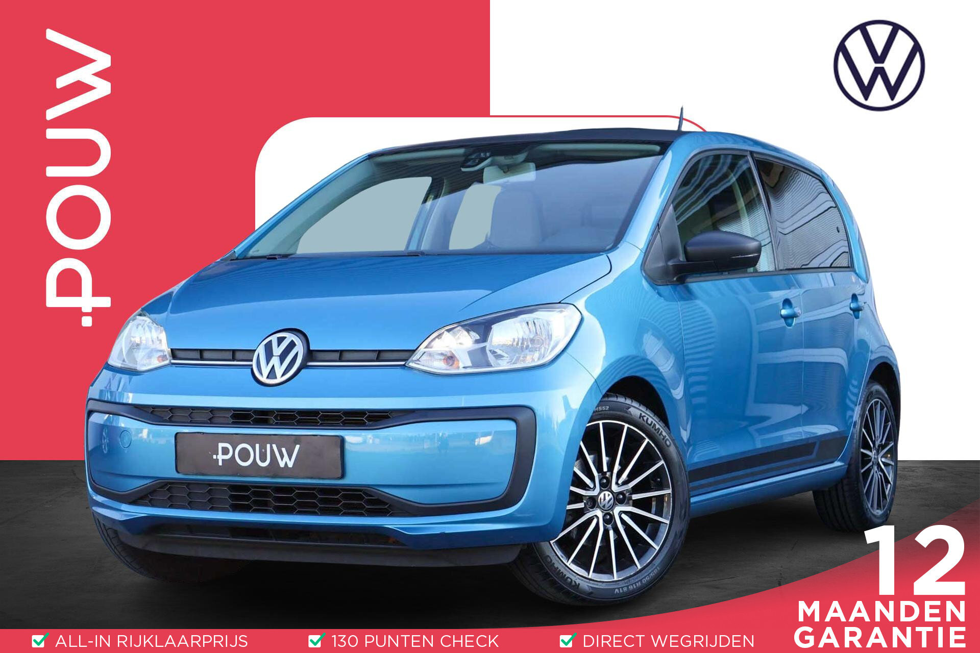 Volkswagen up! 1.0 MPI 60pk Move up! 5-Drs.