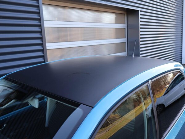 dak & spiegels gewrapt in satin black