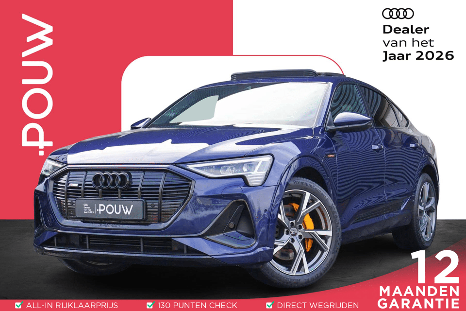 Audi e-tron Sportback 50 313pk quattro S Edition 71 kWh - Afbeelding 1