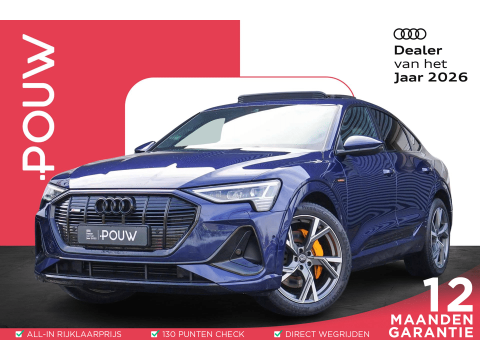 Audi e-tron Sportback 50 313pk quattro S Edition 71 kWh - Afbeelding 1