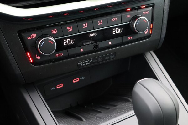 voorstoelen verwarmd