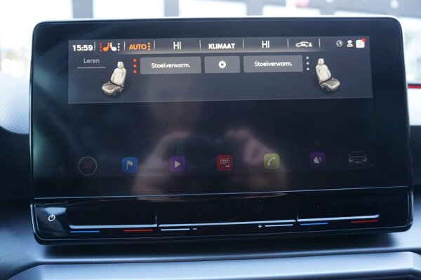 voorstoelen verwarmd