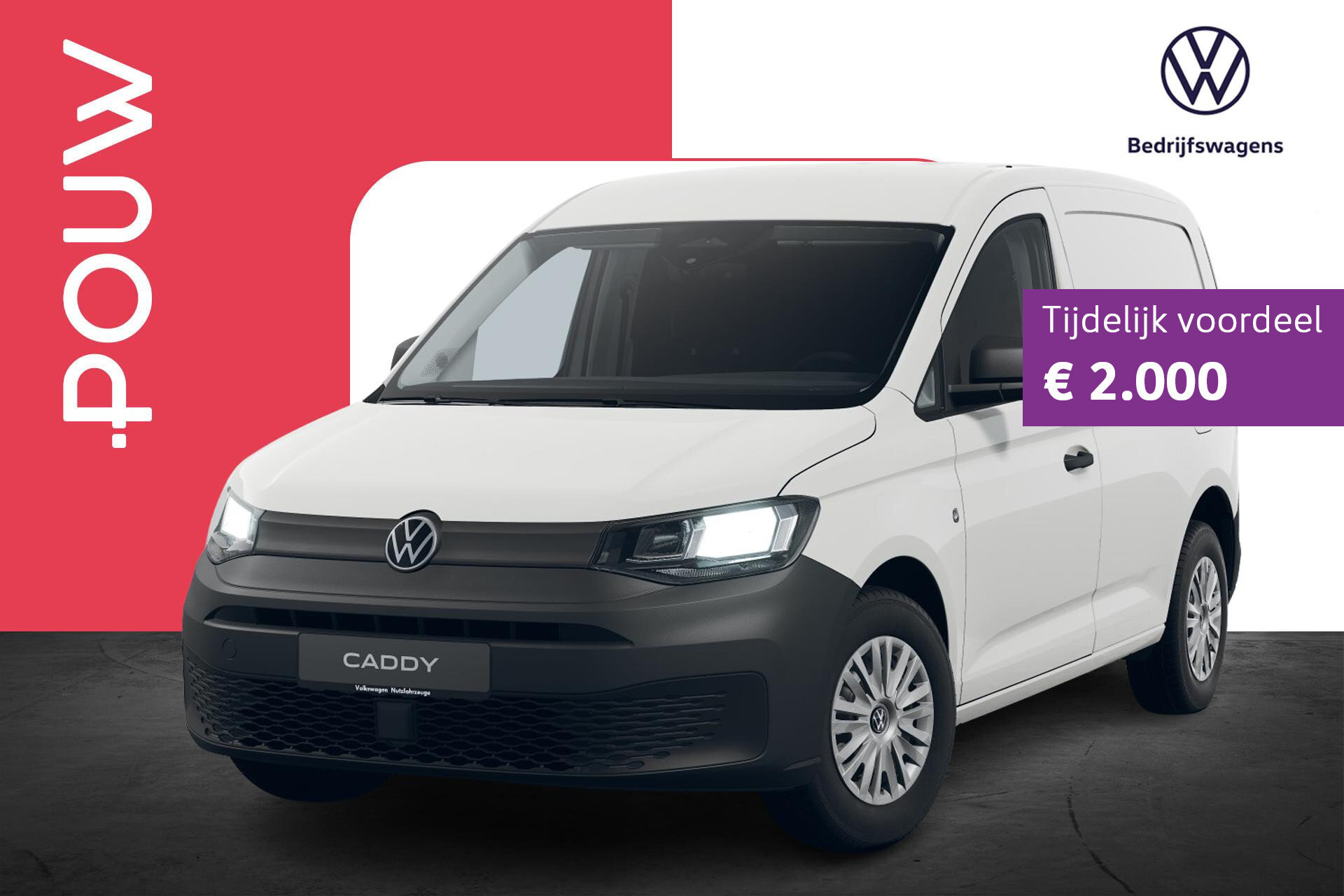 Volkswagen Caddy Cargo 2.0 TDI 75pk Comfort