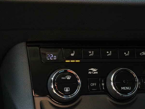 voorstoelen verwarmd