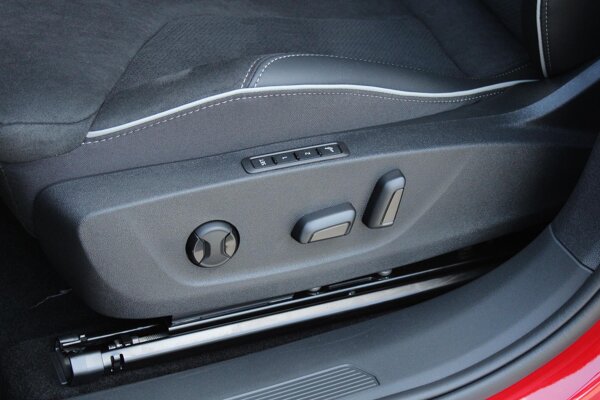 elektrisch verstelb. passagiersstoel met geheugen