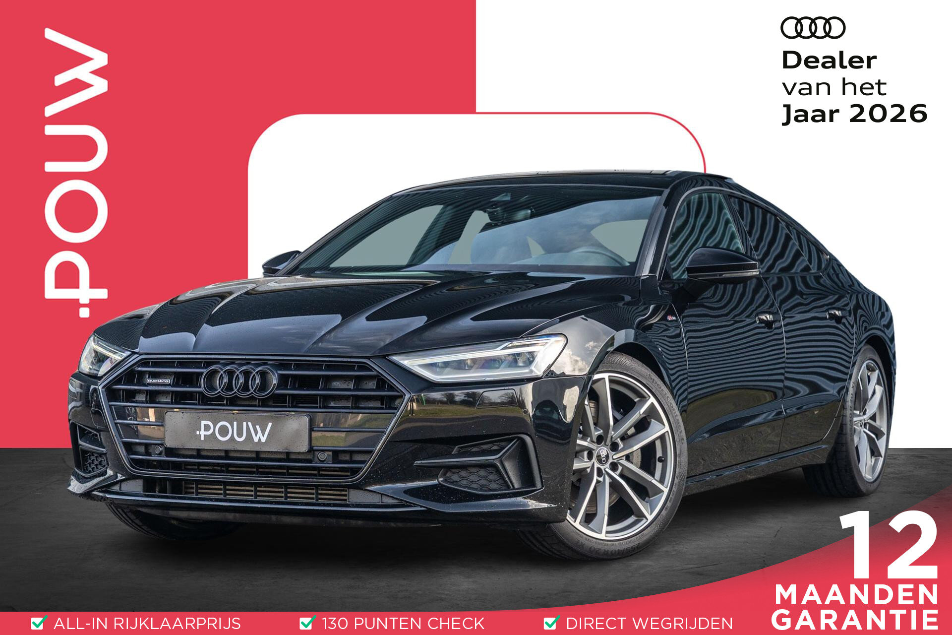 Audi A7 Sportback 50 TFSIe 299pk PHEV quattro Pro Line S