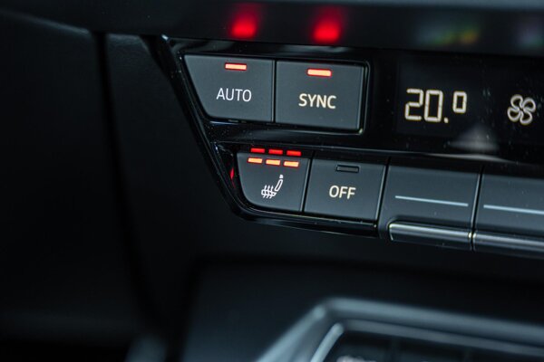 voorstoelen verwarmd