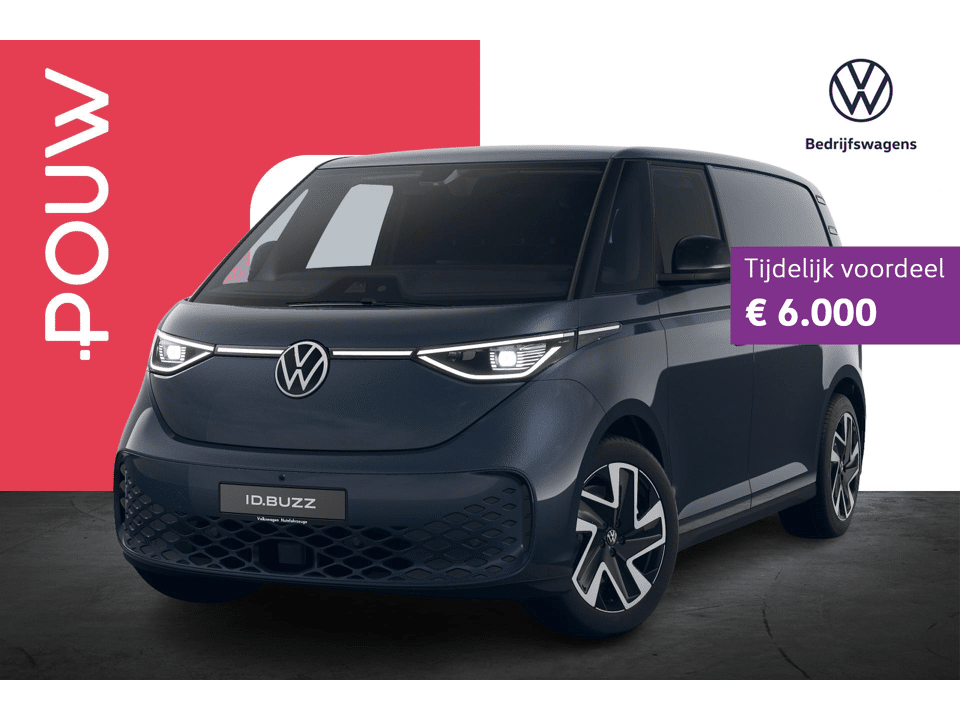 Volkswagen ID. Buzz Cargo 286pk Bulli Edition 79 kWh - Afbeelding 1